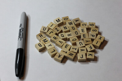 Mini Scrabble Tiles for DIY 40ct