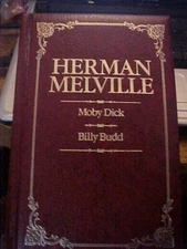 MOBY DICK and BILLY BUDD by Herman Melville (1984  LONGMEADOW PRESS