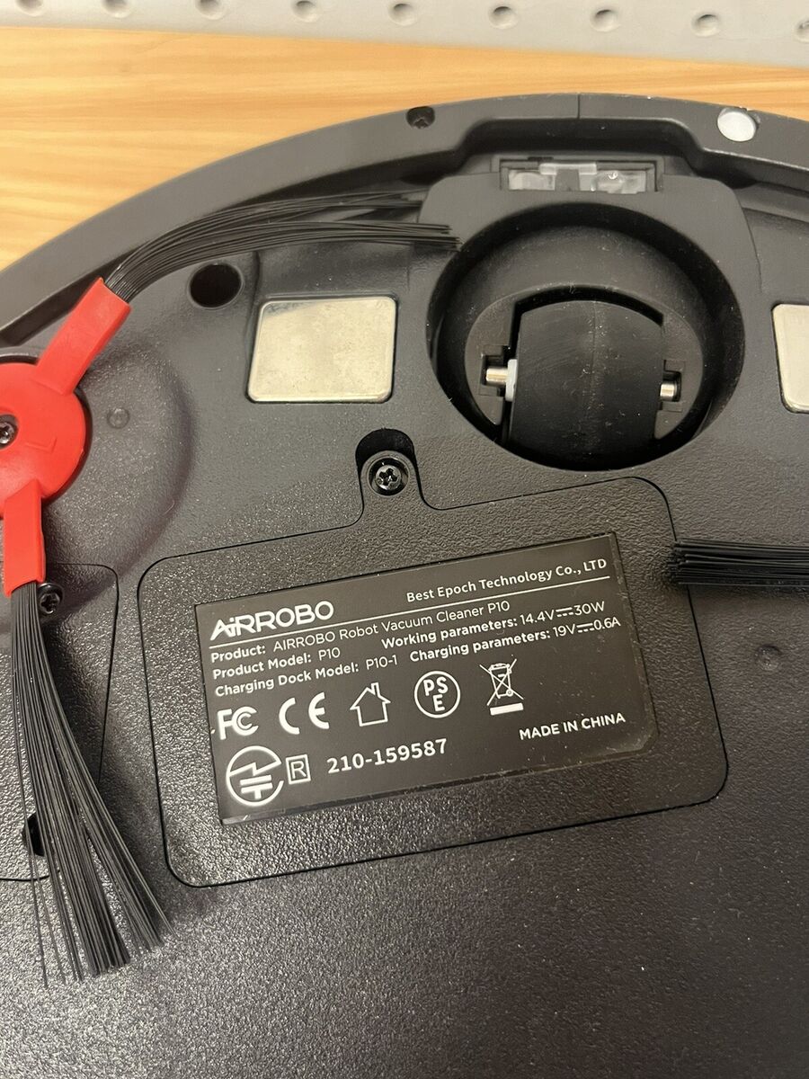 Airrobo P10 Black Portable Self Charging Cordless Robotic Airrobo P10 Black Portable Self Charging Cordless Robotic