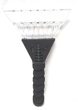ICE/SNOW WINDOW SCRAPER HARD PLASTIC DE ICER WITH SOFT GRIP SPONGE HANDLE TOOL