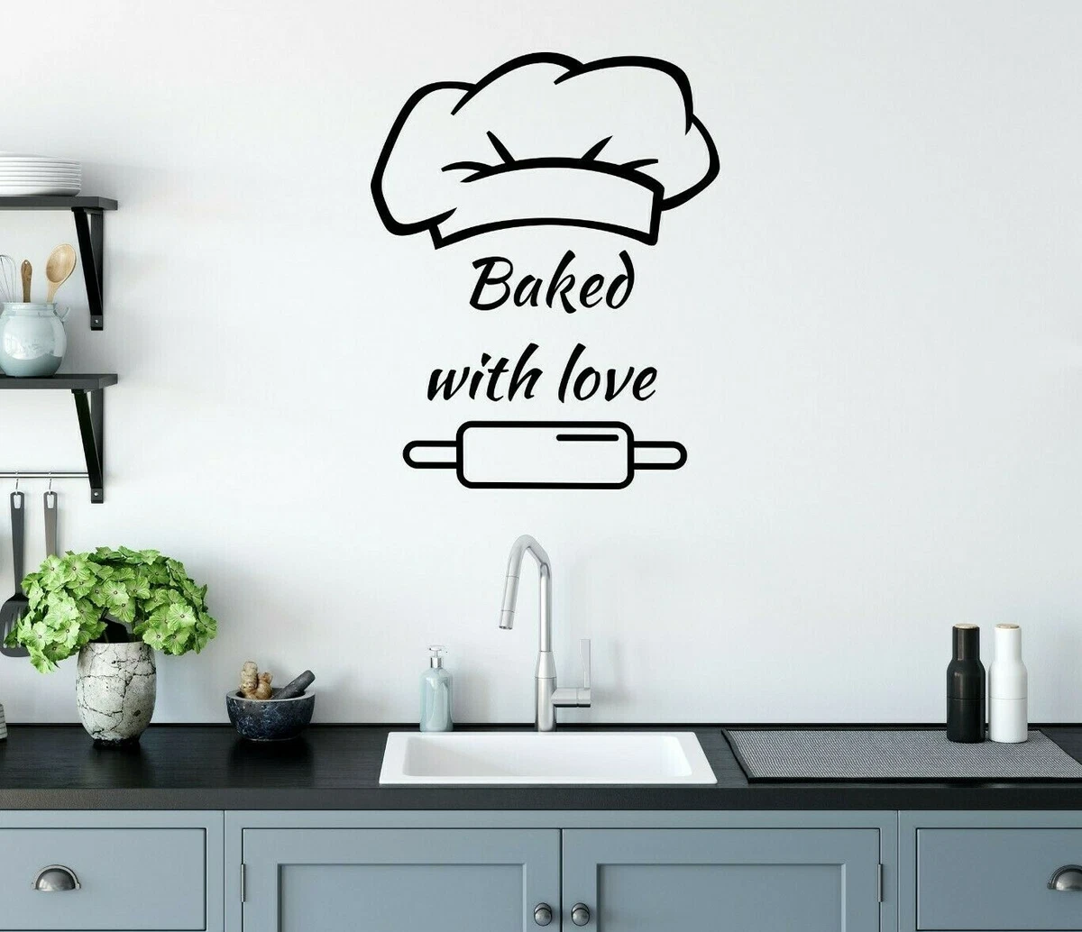 Kitchen stickers 2024 wall decor