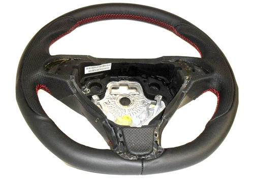 steering wheel cover FOR Fiat Grande Punto EVO Abarth genuine leather kit with needle and wire