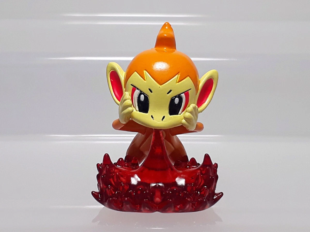 Chimchar Pokemon Figure Keychain Banpresto 2008 Fighting Prize