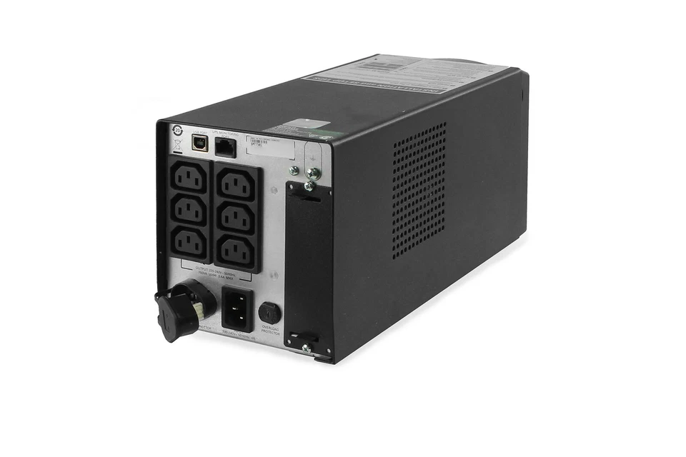 APC SMT750I Smart-UPS 750VA USV-Anlage USV Notstrom Power Backup Tower 500W # - Bild 4 von 4