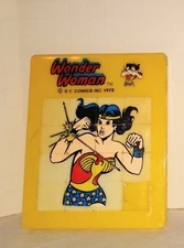 Wonder Woman slide tile puzzle used vintage 1978