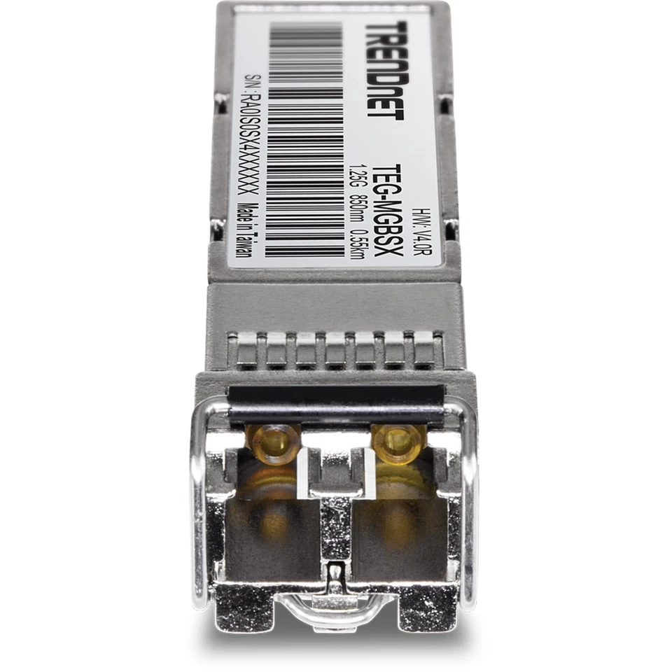 TRENDnet TEG-MGBSX/4 4-Pack SFP Multi-Mode LC Module (550m) (VER. v4.0R) - Image 4 of 4