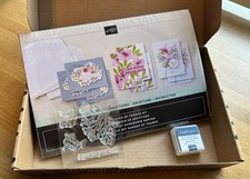 Stampin' Up GARDEN OF THANKS kit - NEW W/STAMPS, INK SPOT  ACRYLIC BLOCK