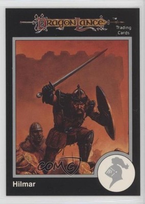 1991 TSR Advanced Dungeons & Dragons DragonLance Factory Set Silver Hilmar 0kb5