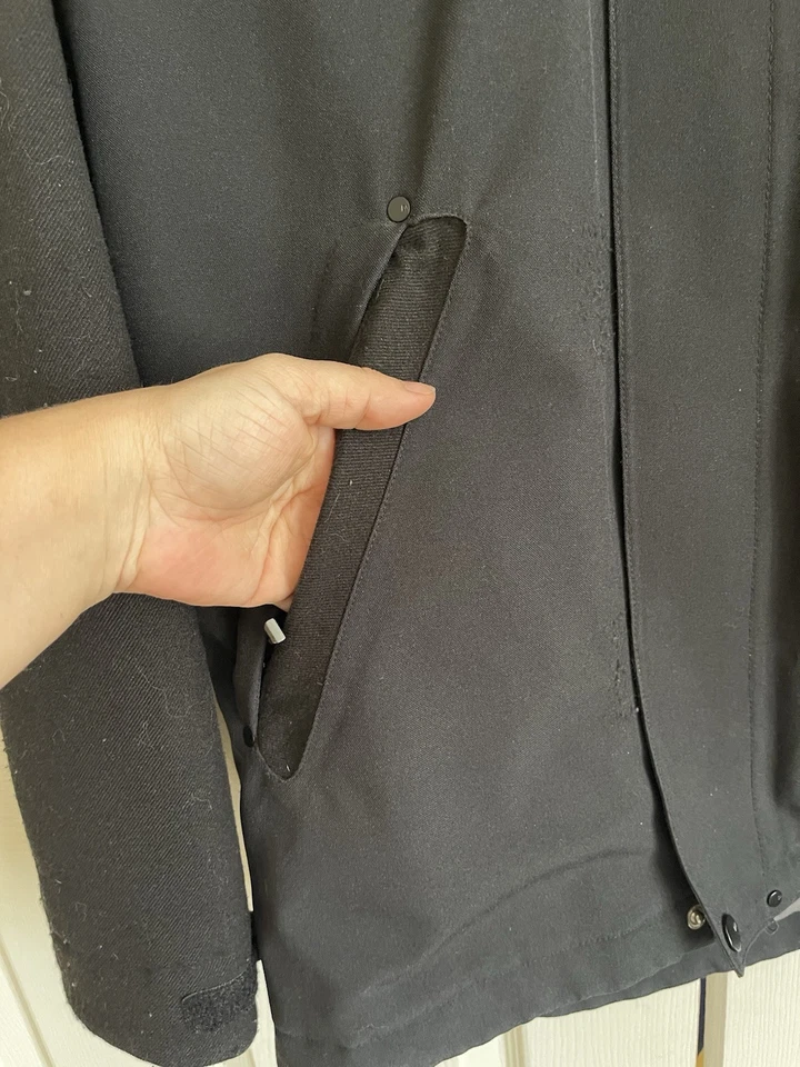 Merrell Selectxdry Warm Coat Black Hooded Men’s Size Small - Image 3 of 4