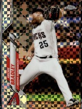 2020 Topps Chrome #14 Archie Bradley X-Fractor Refractor