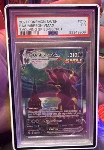 Umbreon VMAX graded PSA 1 for sale on eBay