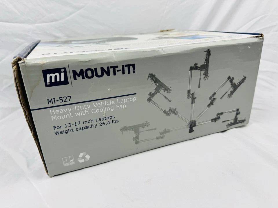 Mount-It! Height Adjustable Auto & Truck Laptop Mount 17" Max Screen Size MI-427 - Image 4 of 4