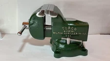 RESTORED Vintage 4 Inch Wilton Torco Vise Swivel Base Chicago USA