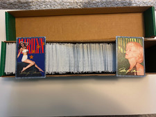 1993 Marilyn Monroe Sports Time Approximately 550 Loose Cards