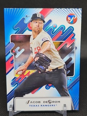 2025 Topps Pristine - Jacob deGrom #237 Blue Refractor /75