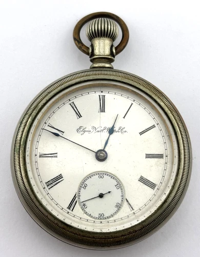 Elgin Antique Mechanical Pocket Watch  11J  18s  Gr.74  3711739 NON-WORKING