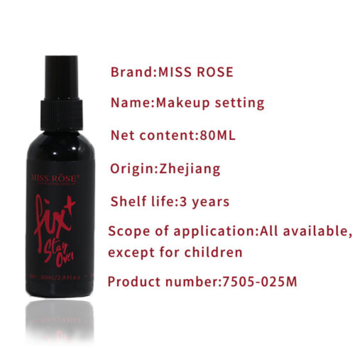ALL Skin Types Available Long Lasting Makeup Setting Spray 80ml 2.8Oz Full Size - Picture 3 of 10