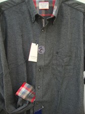 CASA MODA GREY  LONG SLEEVE SHIRT 2XL 3XL 4XL 5XL 6XL 7XL