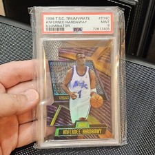1998 Topps Stadium Club Triumvirate Anfernee Hardaway Illuminator Psa 9 none...