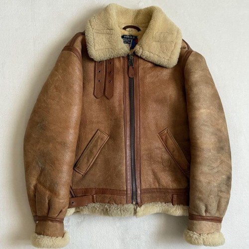 Schott Ww2 Flying Jackets Schott B-3 Flight Jacket 38 Sheepskin