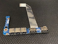 Dell OEM Studio XPS 1640 1645 1647 Audio Port USB IO Circuit Board Cable F138F