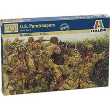 Italeri 6063 1/72 WWII U.S. Paratroopers Model Kit