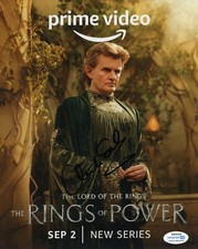 Charles Edwards Rings of Power Autographed Signed 8x10 Photo ACOA