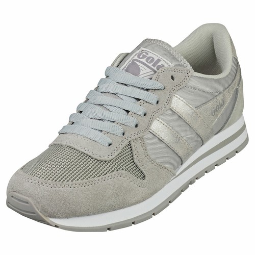 gola silver trainers