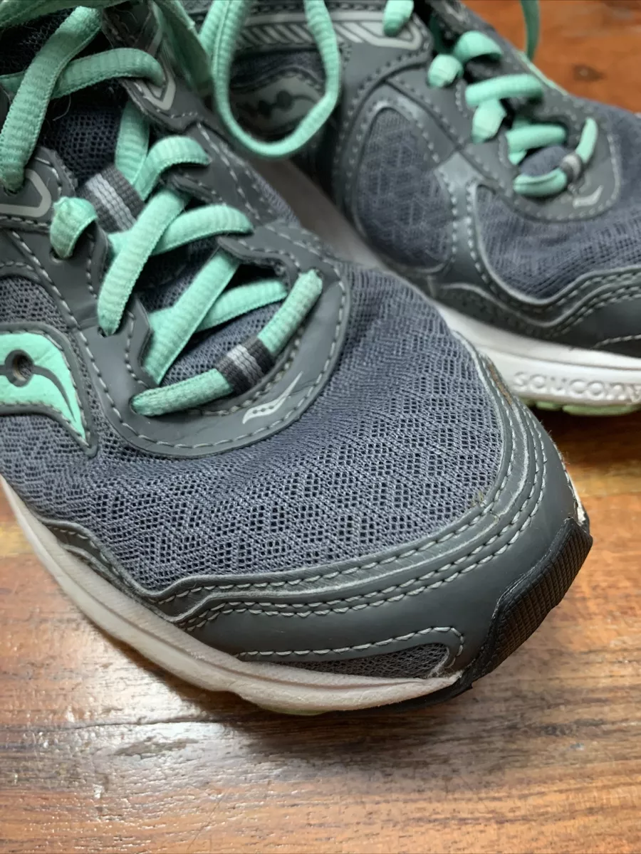 Saucony US Women s 8.5 Grid Cohesion 10 Running Shoes Gray Mint