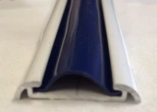 1" x 50 Ft COOL NAVY BLUE Vinyl Insert Molding Trim Screw Cover RV Boat Trailer