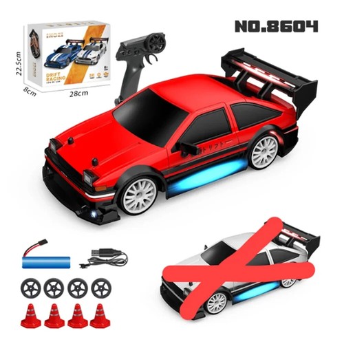 30KM/H RC Drift Auto 1/24 2.4GHz 4WD Fernbedienung Sport Racing On-Road Fahrzeug - Bild 10 von 22
