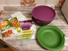 Tupperware 101 Microgourmet großes set  inklusive  Kochbuch und Förmchen  ( NEU)
