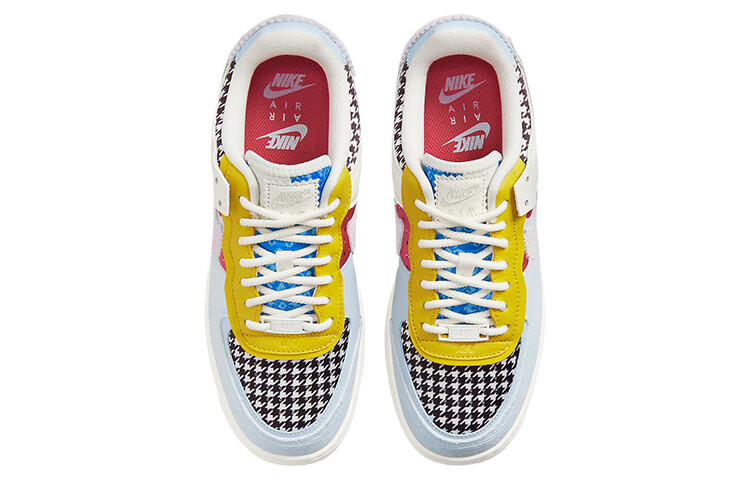 ★Nike Air Force 1 Low Shadow★Multi Print Houndstooth Nike Air Force 1 Low Shadow Multi Print Houndstooth Women's