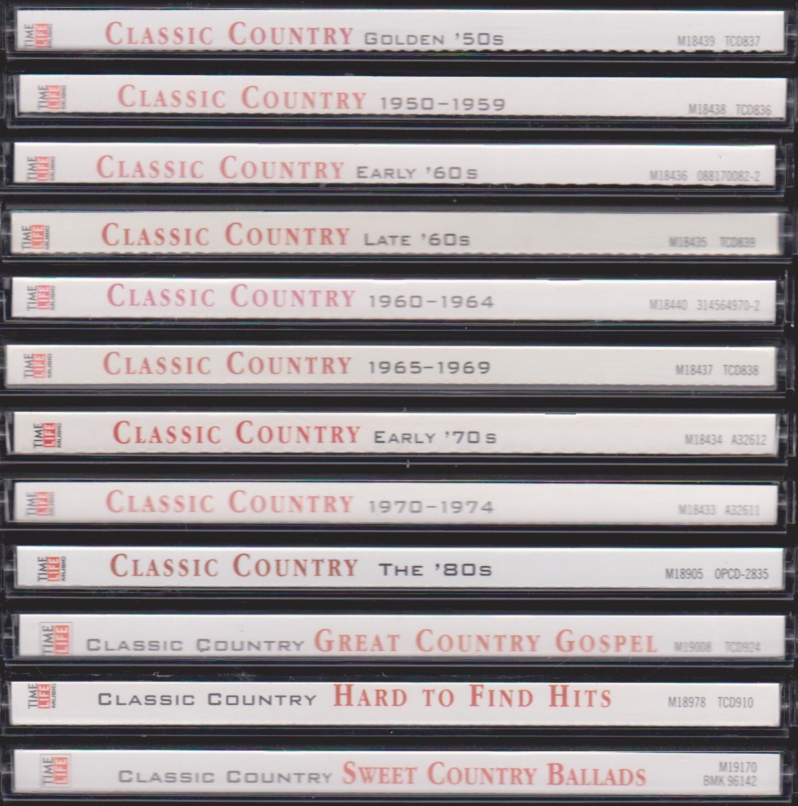 TIME LIFE Classic Country 50s 60s 70s 80s Great Gospel Sweet Ballads