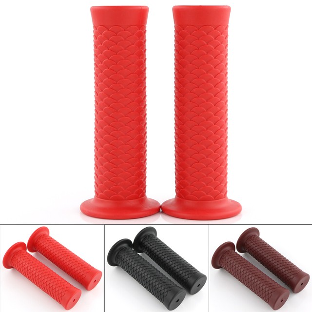 Fit For Triumph Bonneville T100/T120/SE 7/8" 1 Pair Rubber Handlebar