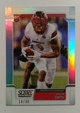 🔥2019 Score Football SILVER Jaylen Smith ROOKIE #429 18/30 BALTIMORE RAVENS