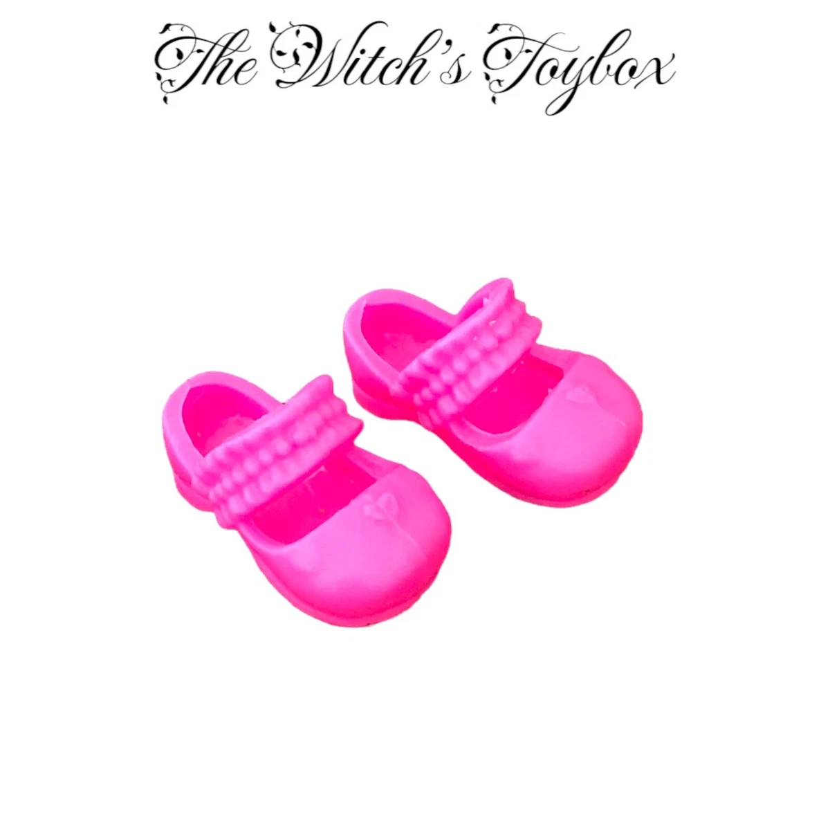 Mattel Barbie Doll Shoes Kelly Chelsea Replacement Hot Pink