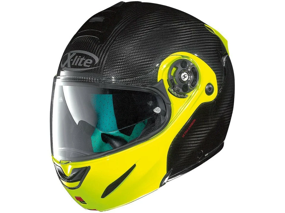 X-lite Klapphelm X-1003 Ultra Carbon Dyad | Fluo Yellow | Motorradhelm aus Ca... - Bild 1 von 4