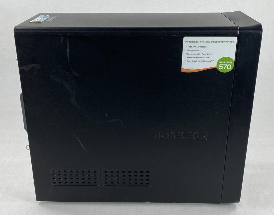 Dell Inspiron 570 MT AMD Athlon 2 x2 250 3.00GHz 8GB RAM No HDD No OS - Image 4 of 4