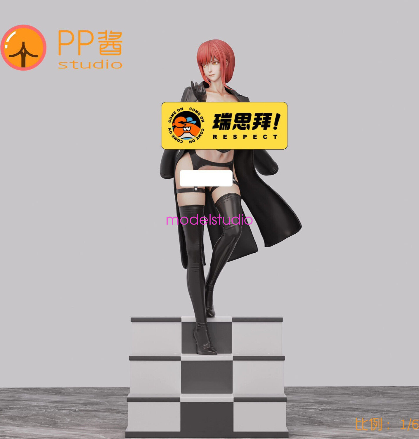 PPJ Studio Chainsaw Man Makima Resin Statue 1/6 Cast Off Preorder