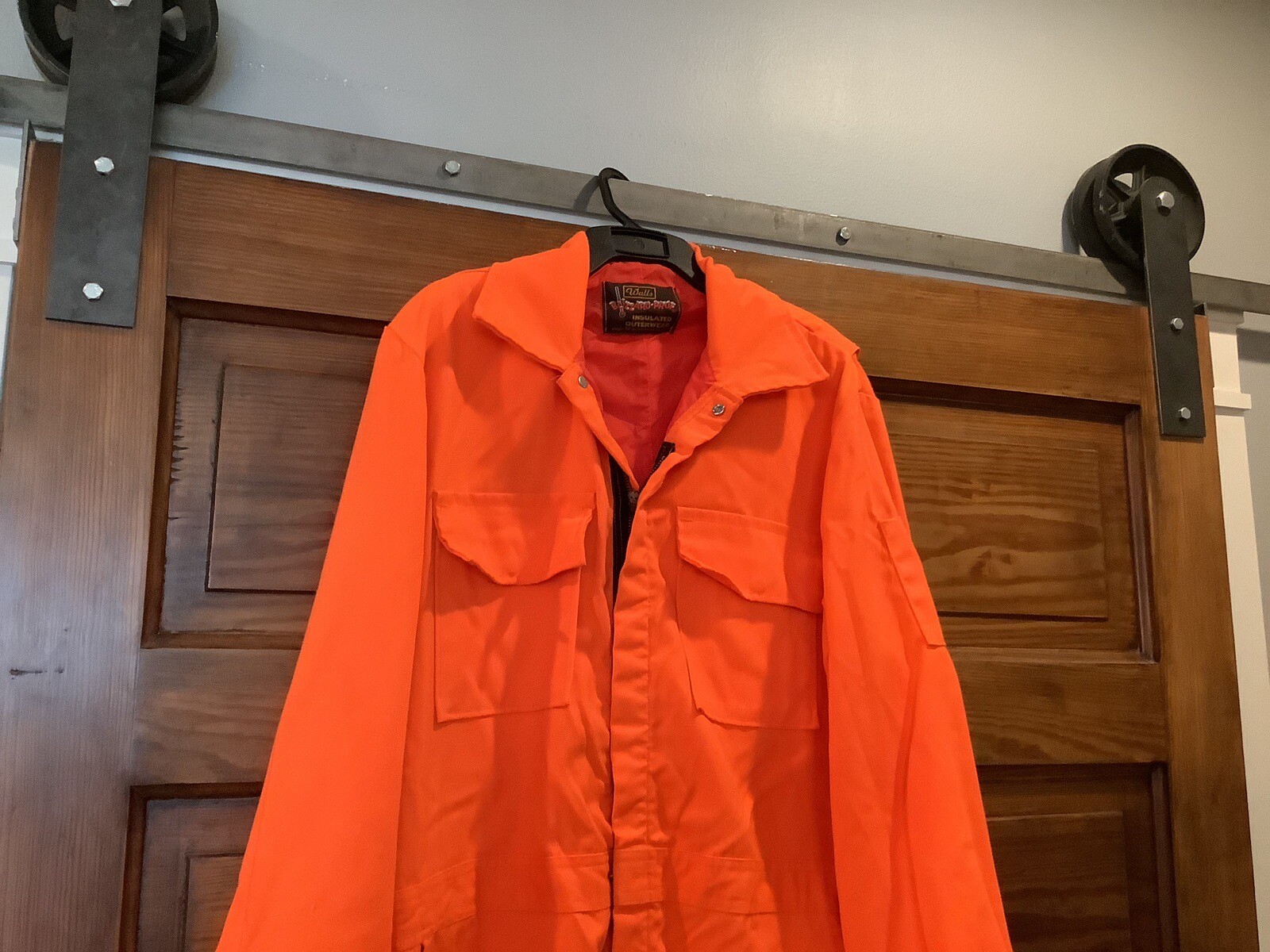 Walls Blizzard Proof insulated Coveralls Hunter Orange Mens Large Tall