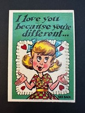 1959 Topps Funny Valentines Trading Cards 15