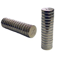 MAGNETIC HEALTH DISCS - NEODYMIUM N50 - RARE EARTH - 15 1/2 INCH X 2MM NICKEL