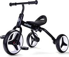 4 in 1 Tricycle for Toddlers Age 2-5, Folding Toddler Bike Kids Trike Tricycles