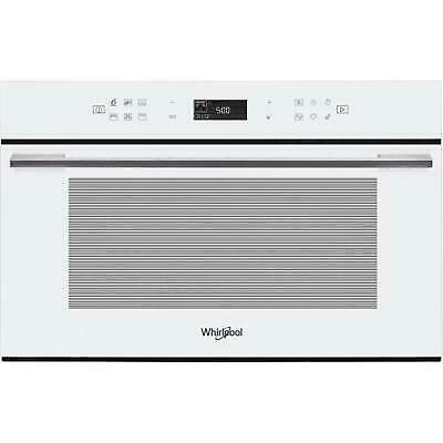 WHIRLPOOL W7 MD440 WH FORNO A MICROONDE INCASSO CON GRILL 6°SENSO VETRO  BIANCO | eBay