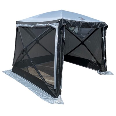 Pop Up Pavillon / Drive Markise - Quest Screen House 4 Pro Grey Pitch in 1 MINUTE