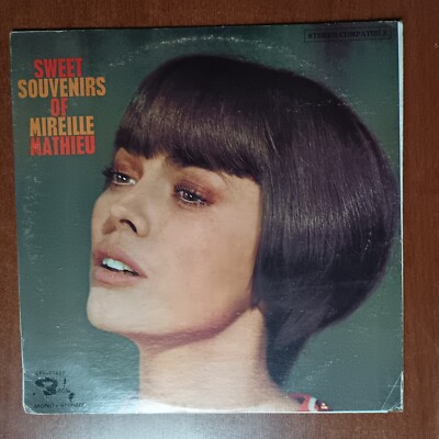 Sweet Souvenirs Of Mireille Mathieu [1969] Vinyl LP Pop Chanson Barclay Rare