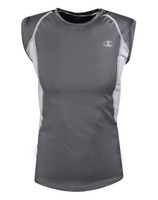 Champion- Gear Compression Muscle Tee Railroad Grey/concrete Size Extra Lrg on sale Champion- Gear Compression Muscle Tee Railroad Grey/concrete Size Extra Lrg on sale