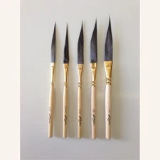 KAFKA Longliner Lettering Signs Auto Pinstriping Striping Paint Brushes Set of 5