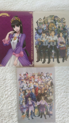 DREI ORIGINAL CAPCOM STORE POSTKARTEN  NEU!